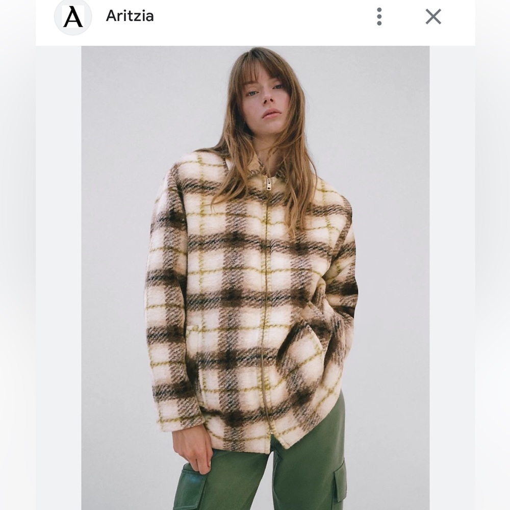 Aritzia Wilfred Free Lyon Shirt Jacket